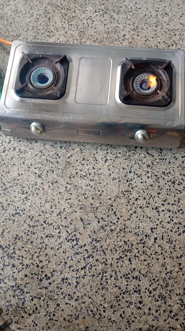 Cocina de gas 2 fuegos