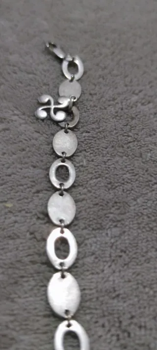 Pulsera Plata Lauburu Vasco