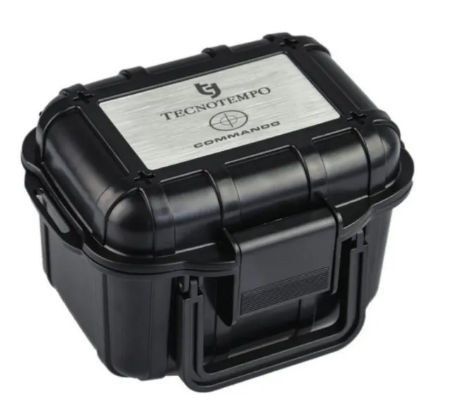 Reloj Tecnotempo Commando carbono y titanio