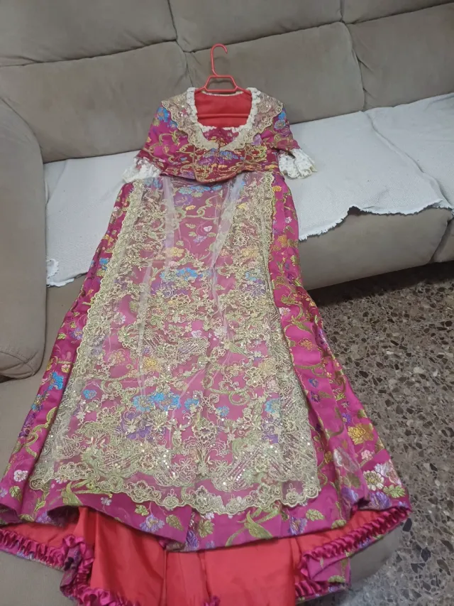 Vestido de Fallera para 12 años o según niña