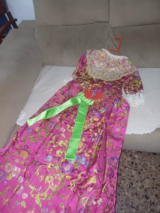 Vestido de Fallera para 12 años o según niña
