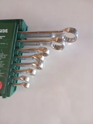 Juego llaves fijas Parkside combinadas