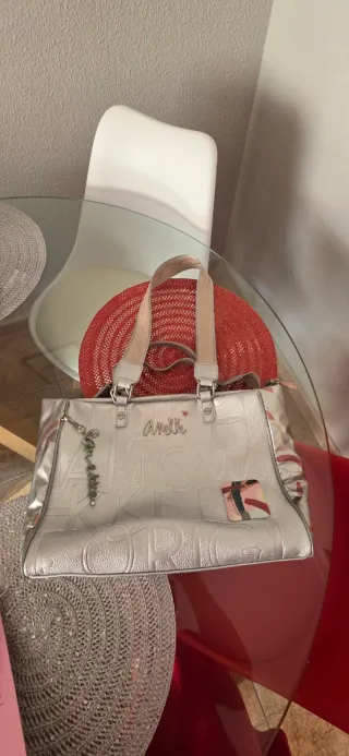 Bolso Anekke Plateado