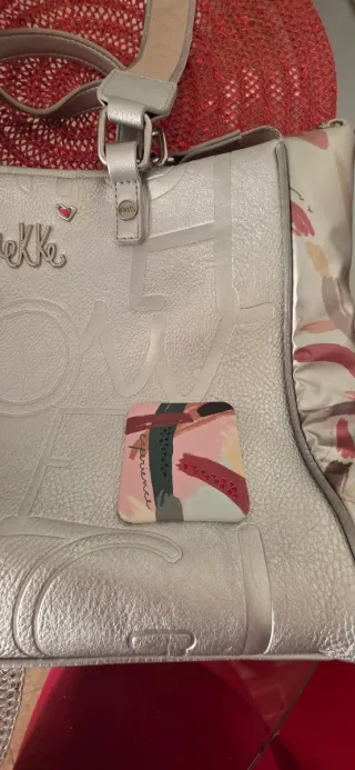 Bolso Anekke Plateado