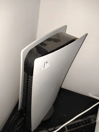 Consola PS5 Sony Blanca y Negra