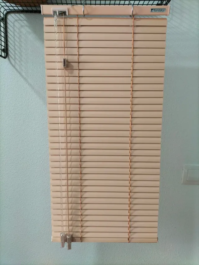 Persiana veneciana Bandalux rosa/salmón