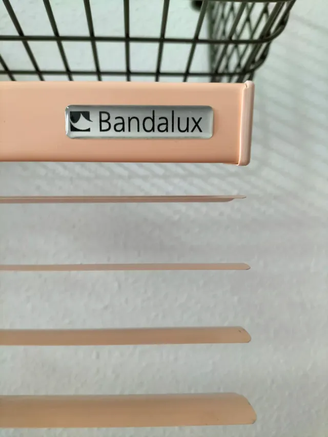 Persiana veneciana Bandalux rosa/salmón