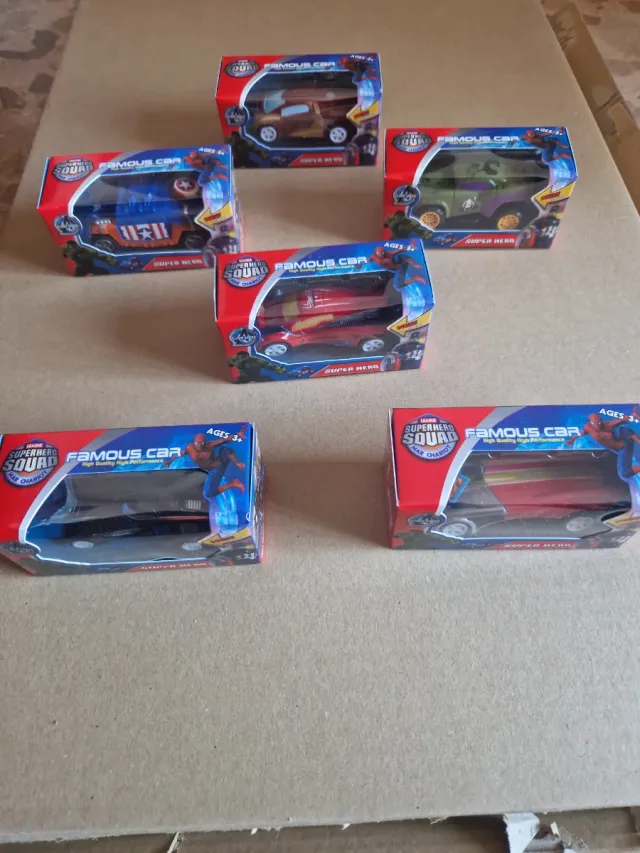 Collezione Auto Marvel Super Hero Squad