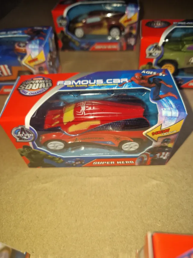 Collezione Auto Marvel Super Hero Squad