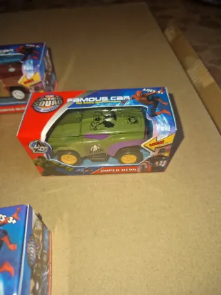 Colección Coches Marvel Super Hero Squad