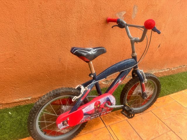 Bicicleta Spiderman Infantil