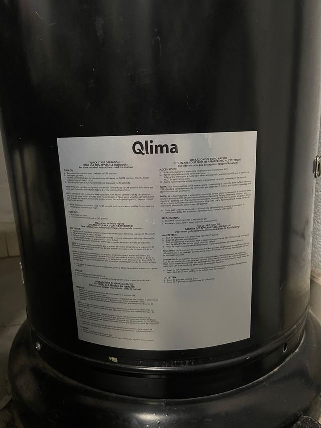 Estufa seta para terrazas