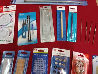 artículos de costura variados