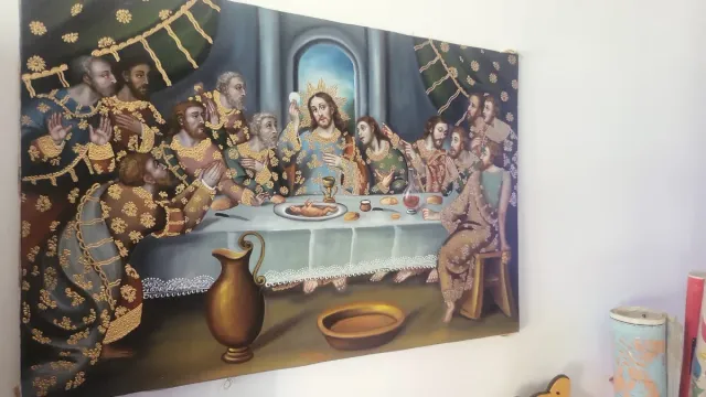 Cuadro al óleo La Última Cena