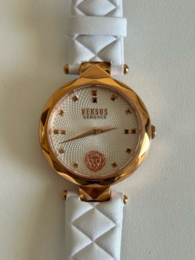 Reloj Versus Versace Blanco y Dorado