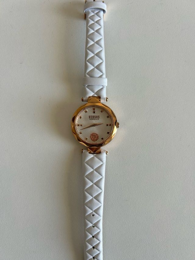Reloj Versus Versace Blanco y Dorado