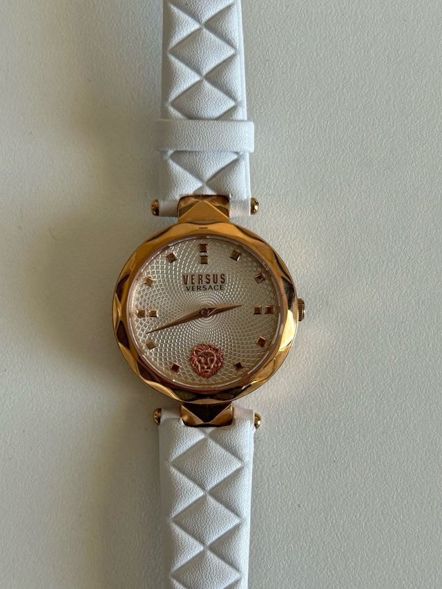Reloj Versus Versace Blanco y Dorado
