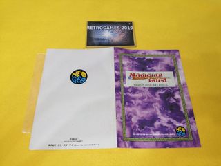 Neo Geo AES MAGICIAN LORD RENTAL VERSION Neogeo