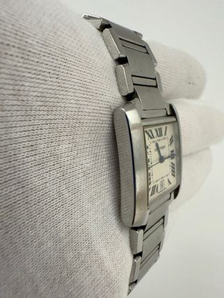 Cartier Tank Francés Grande Plata