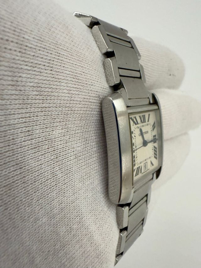 Cartier Tank Francés Grande Plata