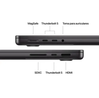 MacBook Pro 14 M4 Max 36Gb 1Tb 32-Core GPU Negro