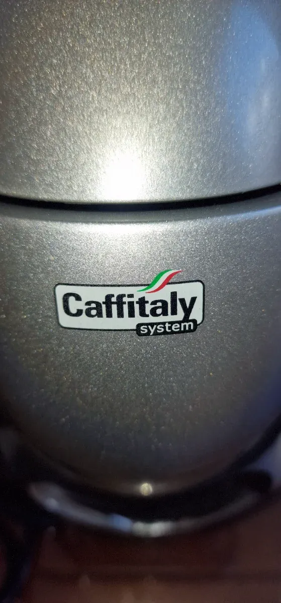 Cafetera Cápsulas Caffitaly Plata
