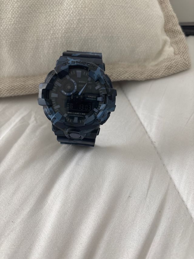Casio G-Shock Camuflaje Azul