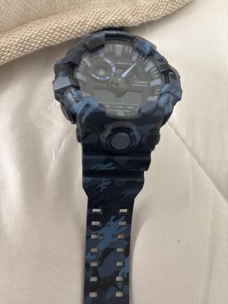 Casio G-Shock Camuflaje Azul