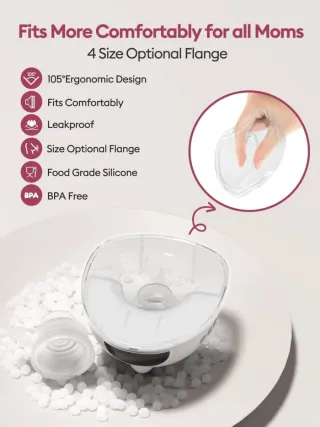 Tiralatte Elettrico Indossabile 4 Modalità 9 Livel