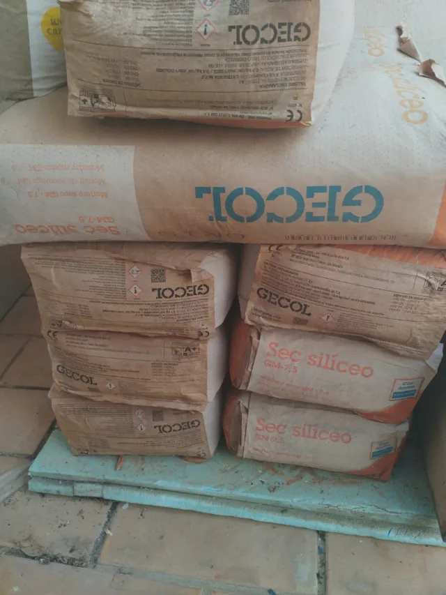 Sacco per malta GECOL Sec siliceo GM-7,5