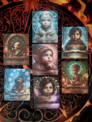 Oráculo Elfos y Símbolos Mágicos