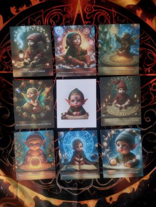 Oráculo Elfos y Símbolos Mágicos