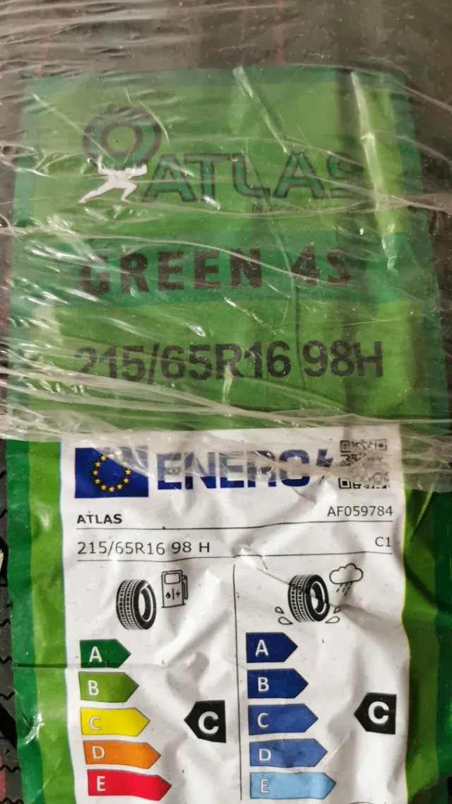 2 Neumáticos Atlas Green 4S 215/65R16 98H