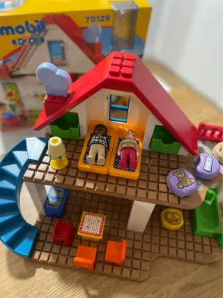 Playmobil 1.2.3 Casa Familiar 70129