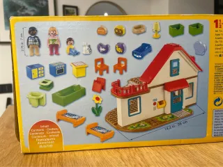 Playmobil 1.2.3 Casa Familiar 70129