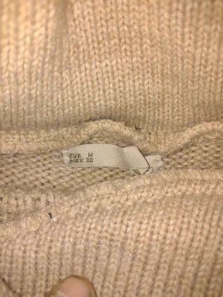 Poncho Beige Talla Única