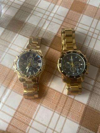 Relojes de Lujo Dorados y Negros
