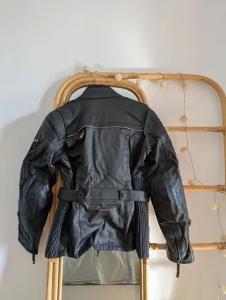 Chaqueta Moto Difi Mujer Negra