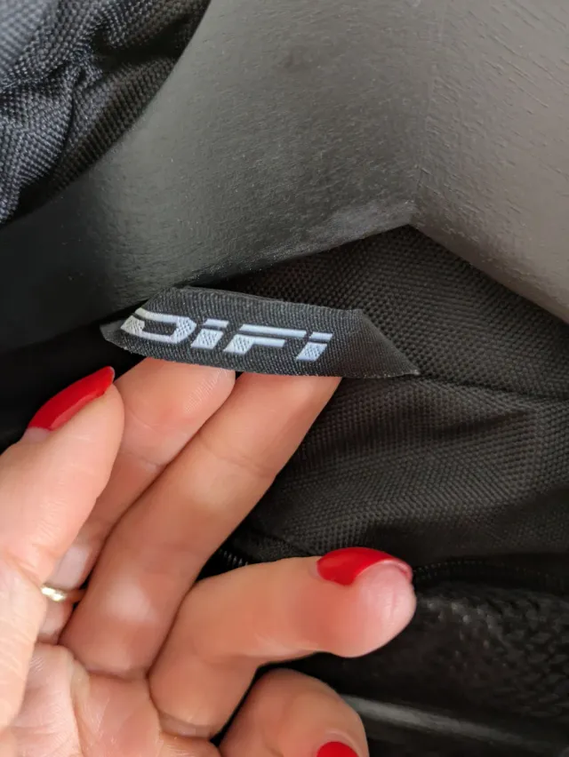 Chaqueta Moto Difi Mujer Negra