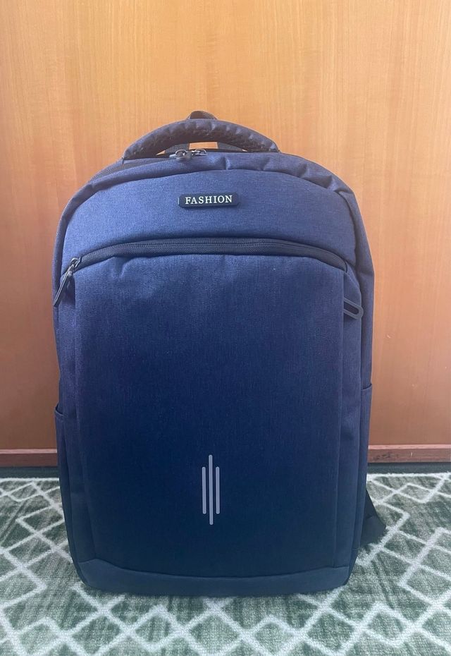 Zaino da viaggio blu marca Fashion