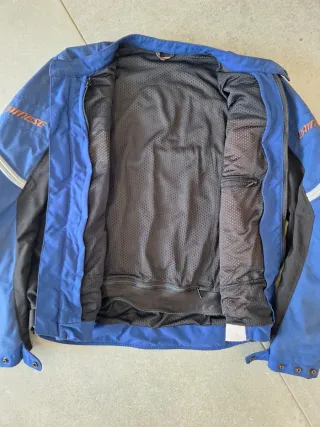Chaqueta Dainese Motociclismo Azul Negra L 54