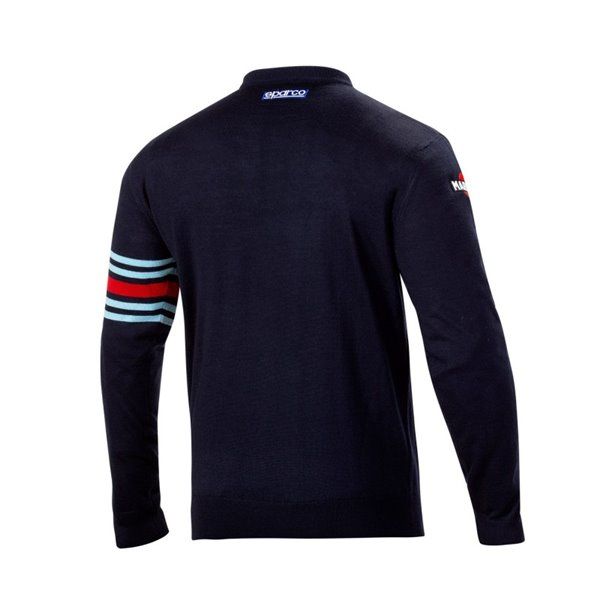 Jersey Sparco Martini Racing Azul Marino Lana