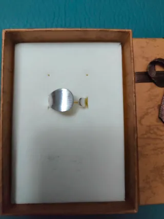 Anillo Geométrico Ajustable Sin Estrenar