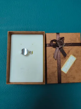 Anillo Geométrico Ajustable Sin Estrenar