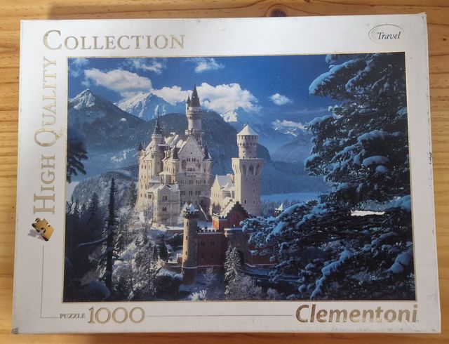Puzzle Clementoni 1000 Piezas Castillo Invierno