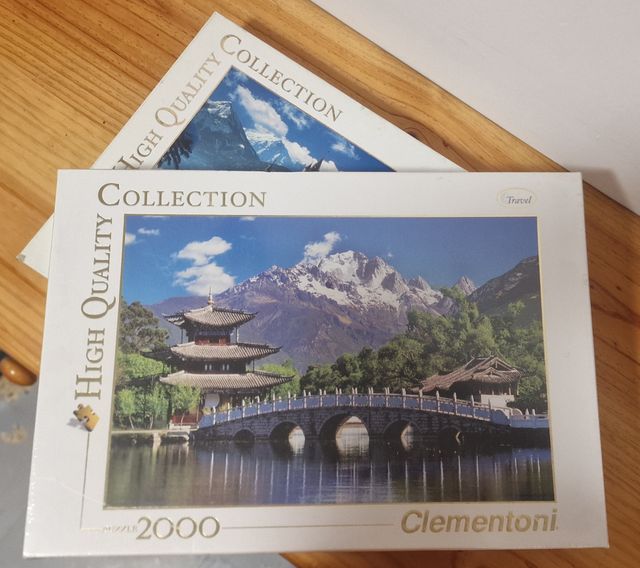 Puzzle Clementoni 1000 Piezas Castillo Invierno