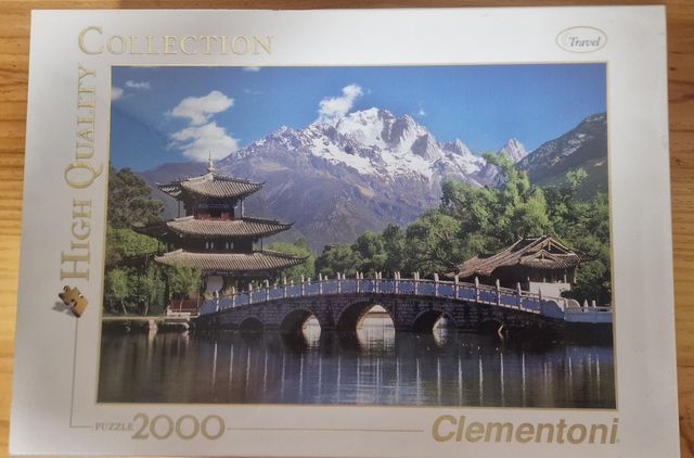 Puzzle Clementoni 1000 Piezas Castillo Invierno
