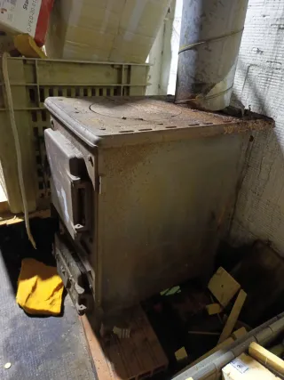 Estufa de leña salamandra