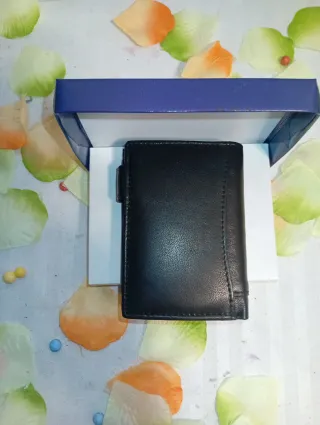 Cartera piel Genuin Leather 255