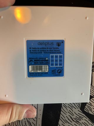 Paleta de Sombras Toscana Deliplus